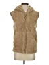 Assorted Brands Tan Faux Fur Vest Size S - photo 1