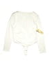 madden nyc Ivory White Long Sleeve Top Size XXL - photo 1