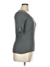 Metrostyle Gray Short Sleeve Top Size XL - photo 4