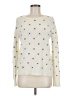 Caslon Polka Dots Ivory Pullover Sweater Size M - photo 1