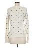 Caslon Polka Dots Ivory Pullover Sweater Size M - photo 2