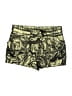 BCBGMAXAZRIA 100% Polyester Print Green Board Shorts Size 0 - photo 1