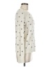 Caslon Polka Dots Ivory Pullover Sweater Size M - photo 4