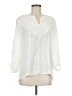 ECI 100% Polyester Ivory 3/4 Sleeve Blouse Size M - photo 1