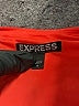 Express 100% Polyester Solid Orange Cocktail Dress Size 0 - photo 7