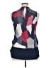 Next 100% Polyester Blue Sleeveless Blouse Size 14 - photo 2
