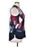 Next 100% Polyester Blue Sleeveless Blouse Size 14 - photo 4