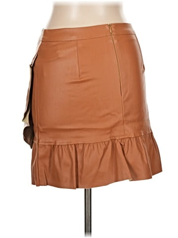 Runway Paris Faux Leather Skirt (view 2)