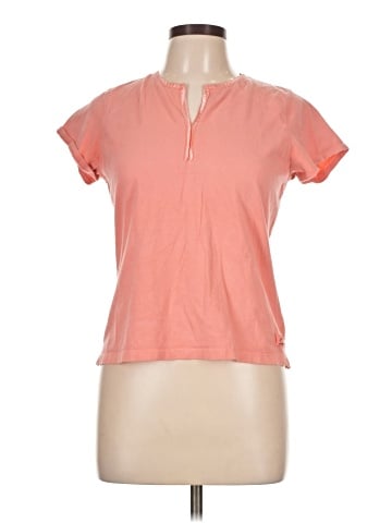 Lizwear by Liz Claiborne Short Sleeve Henley (view 1)