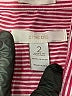 Chico's Stripes Pink Long Sleeve Button-Down Shirt Size Lg (2) - photo 7