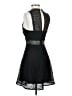 Francesca's 100% Polyester Black Cocktail Dress Size XS - photo 4