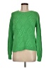 Talbots Chevron-herringbone Green Pullover Sweater Size M - photo 1