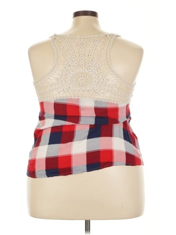 Belle Tweed Sleeveless Blouse (view 2)