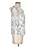 Shein Ivory Sleeveless Blouse Size 4 - photo 4