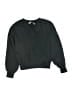 H&M Solid Black Pullover Sweater Size 8 - 10 - photo 1