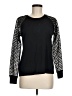 maette Black Long Sleeve Top Size M - photo 1