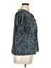 Shein Curve 100% Polyester Animal Print Teal Short Sleeve Blouse Size 0X - photo 4