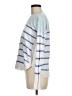 Marled by Reunited 100% Cotton Stripes Blue Pullover Sweater Size M - photo 5