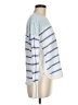 Marled by Reunited 100% Cotton Stripes Blue Pullover Sweater Size M - photo 4