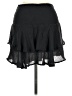 Shein 100% Polyester Solid Black Formal Skirt Size M - photo 2