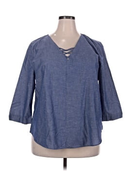 Van Heusen 3/4 Sleeve Blouse