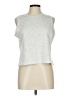 Unbranded Silver Sleeveless Top Size L - photo 1