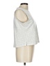Unbranded Silver Sleeveless Top Size L - photo 4