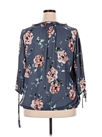 Blousology 3/4 Sleeve Blouse (view 2)