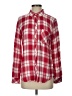 Rails 100% Rayon Plaid Red Long Sleeve Button-Down Shirt Size S - photo 1