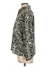 Notations Paisley Black Long Sleeve Blouse Size L - photo 5