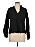 J.Crew 100% Cotton Black Long Sleeve Blouse Size L - photo 1