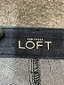 Ann Taylor LOFT Chevron-herringbone Blue Jeans Size 27 waist - photo 7