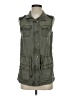 Altar'd State Green Denim Vest Size S - photo 1