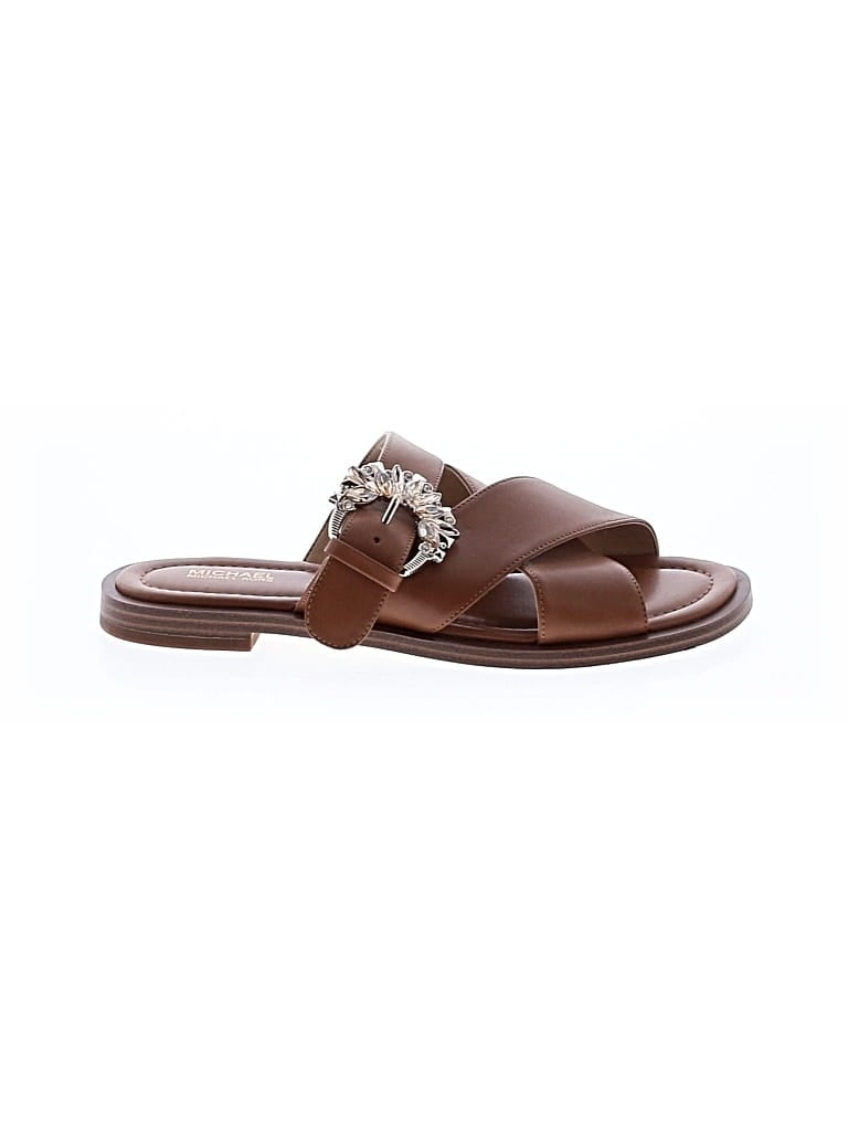 Pre-owned Michael Michael Kors Sandals In Brown