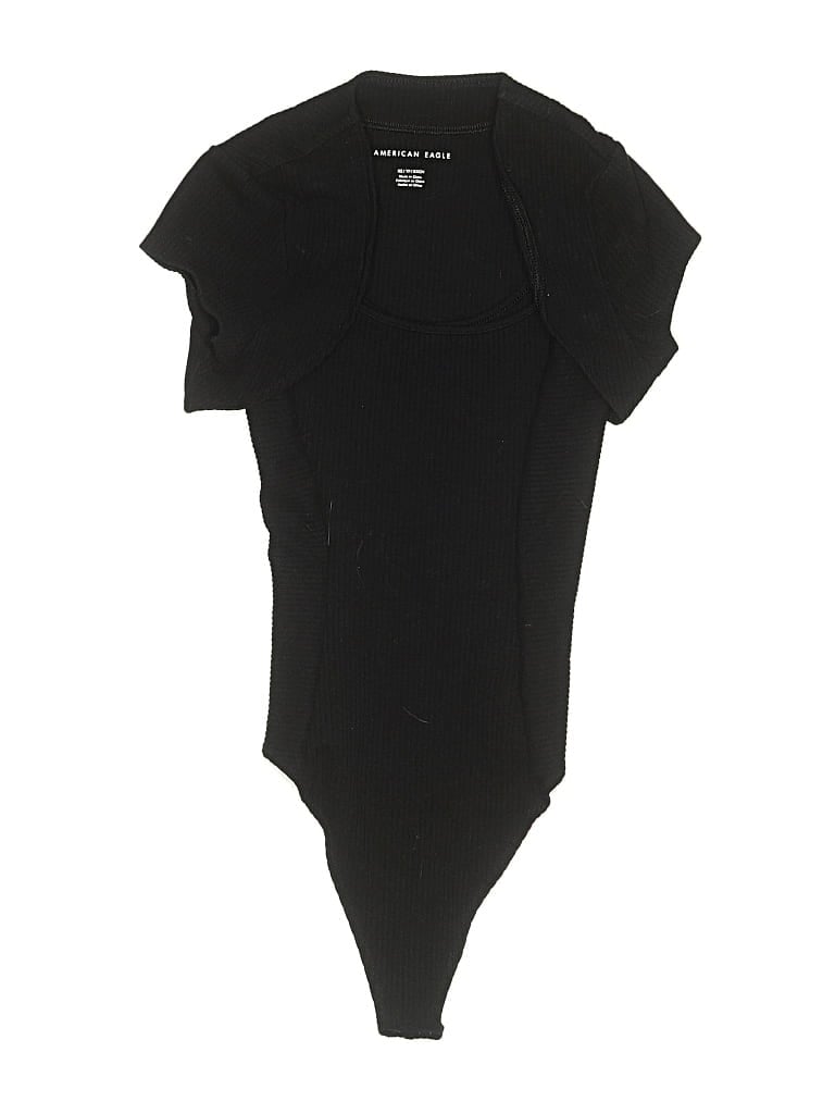 Pre-owned American Eagle Outfitters Bodysuit In Black