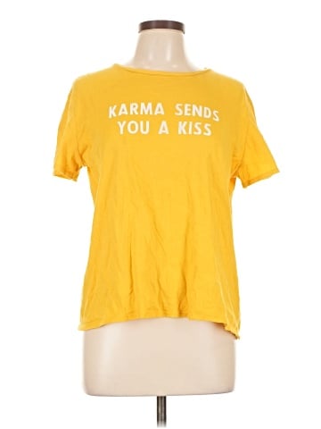 Zara W&B Collection Short Sleeve T-Shirt (view 1)