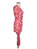 Leota Print Pink Red Cocktail Dress Size XS - photo 4