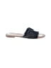 42 Gold Blue Black Sandals Size 8 1/2 - photo 1