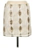 Assorted Brands Argyle Ivory Casual Skirt Size M - photo 1