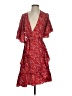 Max Studio Red Cocktail Dress Size S - photo 1