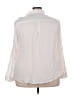 Torrid 100% Rayon Ivory 3/4 Sleeve Button-Down Shirt Size 3X Plus (3) - photo 2