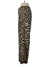J.Crew 100% Polyester Animal Print Gold Casual Pants Size 2 - photo 5