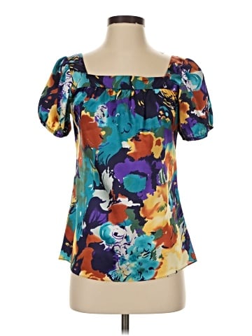 M by M. Kalan Short Sleeve Blouse (view 1)
