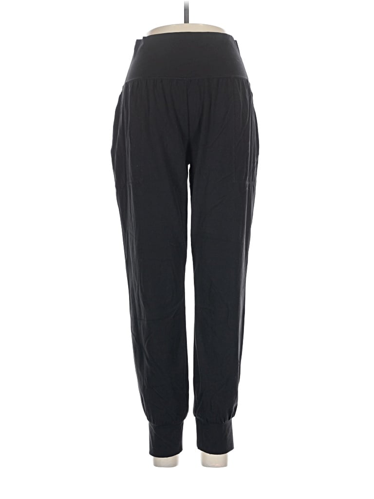 Pre-owned Athleta Track Pants In Black