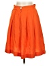 Unbranded Solid Orange Casual Skirt Size S (estimated) - photo 1
