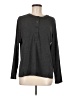 Liz Claiborne Gray Long Sleeve Top Size M - photo 1