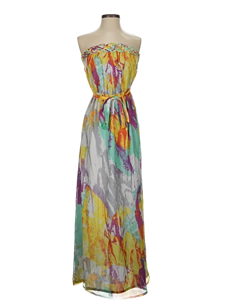 Pre-owned Charlie Jade Casual Dress In Gray