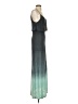 Element 100% Viscose Tie-dye Teal Casual Dress Size XS - photo 4