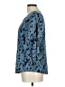 Shein Blue 3/4 Sleeve Blouse Size L - photo 5
