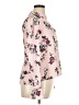 Living Doll 100% Polyester Floral Pink Long Sleeve Blouse Size XL - photo 4